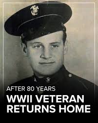 TRUE AMERICAN HERO 🇺🇸 80 years after making the ultimate sacrifice in  WWII, Platoon Sgt. Harold Weaver has finally come home. His remains were  laid to rest in his hometown, surrounded by