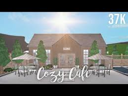 Since my cafe decals video got almost 6k views i decided. Bloxburg Cozy Cafe 37k Youtube