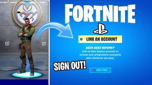 Select disconnect under each account you wish to disconnect from. How To Sign Out Of Fortnite On Ps4 Easy Method Youtube