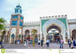 Chiba Japan Arabian Coast Attraction Area In Tokyo Disneysea Located In Urayasu Chiba Japan Editorial Image Tokyo Disney Sea Theme Park Disney Imagineering