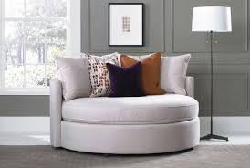 Mitchell Gold And Bob Williams Jeannie Round Chair 1 2 Oversized Reading Chair Reading Chair Leather Chairs Bedroom