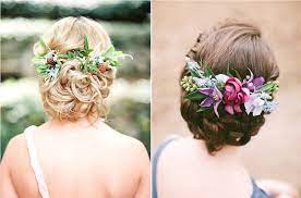 Maybe you would like to learn more about one of these? Chignon Mariage Avec Fleur