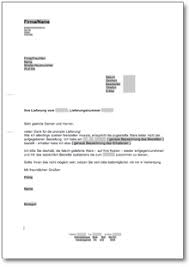 Die illustratoren organisation ist der berufsverband für alle deutschsprachigen illustratoren und illustratorinnen. Reklamationsschreiben Reklamation Vorlage Beschadigte Ware