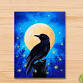 Paint Nite: Moonlight Raven event image