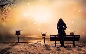 Grayscale photography of woman sitting on a bench. Cute Sad Girls Wallpapers Top Free Cute Sad Girls Backgrounds Wallpaperaccess