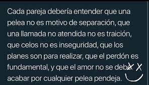No esperen a que llegue el día del matrimonio para decirse todo el amor que sienten. Cada Pareja Deberia Entender Que Una Pelea No Es Motivo Se Separacion Frases Pw