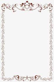 Vintage Art Border Png And Clipart Clip Art Frames Borders Frame Border Design Floral Border Design