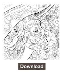 Coloring books and also coloring pages are a terrific tool for beginning in accomplishing this job. Day Of The Dead Coloring Page Download Thunder Bay Press