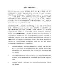Ketua pengarah imigresen malaysia jabatan imigresen malaysia no 11, tingkat 7 (podium) pusat pentadbiran kerajaan persekutuan 62550 putrajaya (u.p: Surat Kuasa Wakil Salmiah And Rahamah