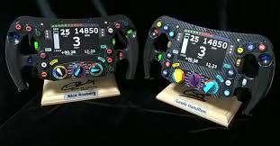 The steering wheel of an f1 car is equipped to perform many functions like changing gears, changing brake pressure, calling the radio, fuel adjustment, and so on. Formula 1 Replica Steering Wheels Posts Facebook