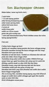 A quick and easy lamb chop recipe that uses only natural flavourings. Sos Black Paper Untuk Lamb Chop Yani S Kitchen Lamb Chop Sebab Boleh Masak Sos Yang Sedapp Sangat Chasttiq