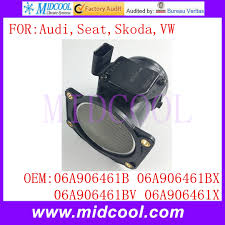 New Mass Air Flow Sensor Use Oe No 06a906461b 06a906461bx 06a906461bv 06a906461x For Audi Seat Vw Audi Sensor Seating