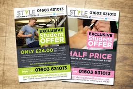 Health Fitness Gym Flyer Ad Template Design Fitness Leaflets | LLB ...
