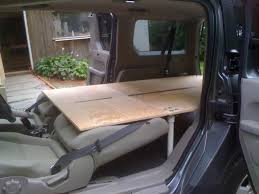 Foldable Sleeping Platform Honda Element Honda Element Camping Car Camping