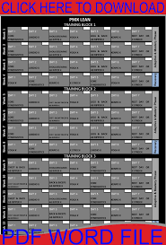 P90x Workout Schedule P90x Workout P90x Workout Schedule Workout Schedule