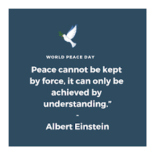 Short World Peace Quotes World Peace Day International Day Of Peace World Peace
