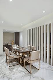 Rose Gold Dining Table Base With Veener And High Gloss Coating By Essenza Designer Furnitu Minimalist Dining Room Interior Design Dining Room Dining Table Gold