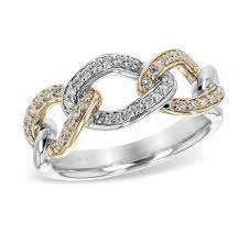 Two Tone Diamond Chain Ring Originally $2300 