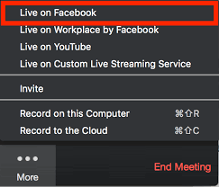 Thank you for any help! Live Streaming Meetings Or Webinars On Facebook Zoom Help Center