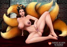 Da Ji the nine tailed seductress by LumiNyu 