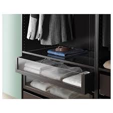Entdecke die neuesten trends von new look. Komplement Drawer With Glass Front Black Brown 19 5 8x13 3 4 Ikea