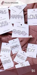 Name Hair Pins Hair Pins Hair Girls Pin