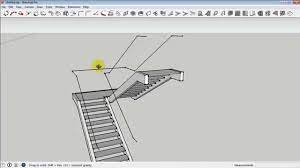 Tp pas ane buka koq ga bisa diketik yah gan?? Cara Mudah Membuat Berbagai Jenis Tangga Di Sketchup Youtube