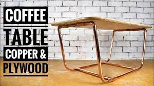 1280 x 720 jpeg 151 кб. Diy Coffee Table With Copper Pipe Legs Plywood Top Youtube