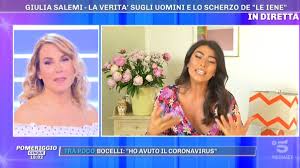 Dopo sette anni di vita insieme e due figli, dora è stata lasciata dal marito davide: Pomeriggio 5 Barbara D Urso Su Giulia Salemi E Stata Fregata Lanostratv
