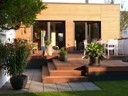 Wooden Terrace Wooden Facade Cladding This Is My Own Photo The Result Of All The Ideas I Got Via Pinterest Terrace Patio Garden Facade Cladding Fr