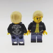 Hall Of Bricks Custom Lego Minifig Jax Teller From Sons Of Anarchy Get Yours For 9 99 Shipping Lego Afol Jaxteller So Lego For Sale Lego Custom Lego