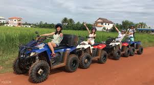 Unlike ordinary bicycles, our quadricycles feature four wheels and a sturdy steering wheel for superior operation, control and stability, making it perfect for both young and old alike. Quad Bike Adventure In Siem Reap Cambodia Klook Uk