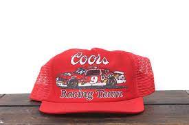 Vintage Distressed Coors Racing Team Nascar Banquet Rockies Light Trucker Hat Snapback Back Baseball Cap Made In Usa How To Wash Hats Coors Vintage