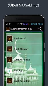 Please do not exceed two simultaneous downloads. Surah Maryam Mp3 For Android Apk Download