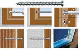 Vitrage porte fenetre prix double vitrage pvc prix porte fenetre alu sur mesure entreprise fenetre pvc prix menuiserie porte double vantaux exterieure reparation fenetre fabricant portes et fenêtres porte fenetre petit bois dimension standard porte fenetre pvc. Vis Fixation Montage Fenetre Pvc Fenetres Metallique Aluminium Fischer