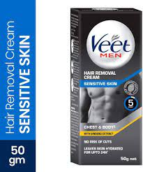 Includes aloe vera for pain relief from sunburns and other damaged skin conditions. Buy Veet Hair Removal Cream For Men Sensitive Skin Cream 50 Gm Features Price Reviews Online In India Justdial