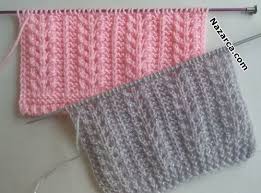 Yapilisi Cok Kolay Ajurlu Orgu Ornegi Bebek Ve Angora Yunle Nazarca Com Baby Knitting Patterns Orgu Orgu Desenleri