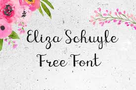For words beginning with the lowercase r please use a vertical bar key as the r to have an intro stroke. Dlolleys Help Kg Eliza Schuyler Script Free Font Free Font Lettering Fonts Fonts