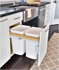 Kitchen Cabinet Recycle Bins Pull Out Trash And Recycle Bin Cabinet Stephenson In 2020 Recycle Trash Kitchen Waste Bin Kitchen Pantry Design