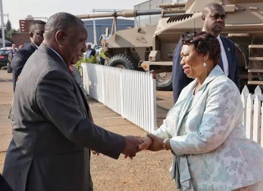 Madame President! Angie Motshekga is acting president as Ramaphosa attends Lesotho Independence Day