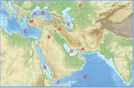 Were you paying attention in class? Middle East Physical Map Quiz By Divina