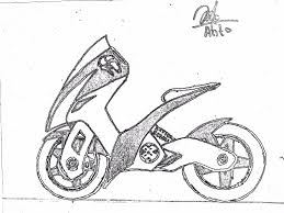 Pada motor matic, power drop biasanya terjadi karena masalah pada rangkaian komponen cvt pada motor matic, gigi transmisi akan masuk setelah rpm mesin cukup tinggi ketimbang motor. Sketsa Motor Radea