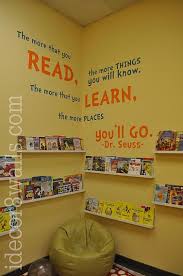 Idecor8walls Preschool Reading Corner Daycare Decor Preschool Reading