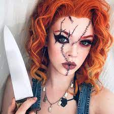 Chucky Doll Look Halloween Makeup Scary Doll Halloween Makeup Inspiration Halloween Makeup Diy Easy