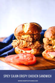 Spicy Cajun Crispy Chicken Sandwich Recipe In 2020 Chicken Sandwich Recipes Crispy Chicken