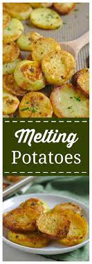 Easy Melting Potatoes Recipe Mildly Meandering Recipe Potato Recipes Side Dishes Potato Side Dishes Gold Potato Recipes