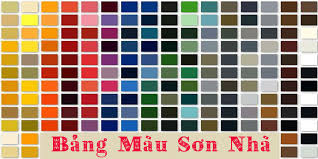 Bảng màu sơn nhà đẹp nhất - Tư vấn dịch vụ sơn nhà đẹp - giá rẻ