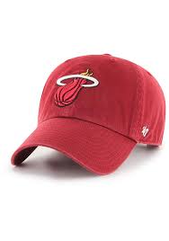 New era miami heat black pink undervisor 59fifty fitted hat sale price: 47 Miami Heat Clean Up Adjustable Hat Red 48005000