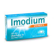 Imodium Instants 2 Mg Loperamide 6 Orodispersible Tablets