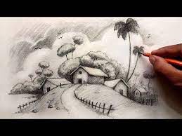 Pin On Landscape Pencil Drawings